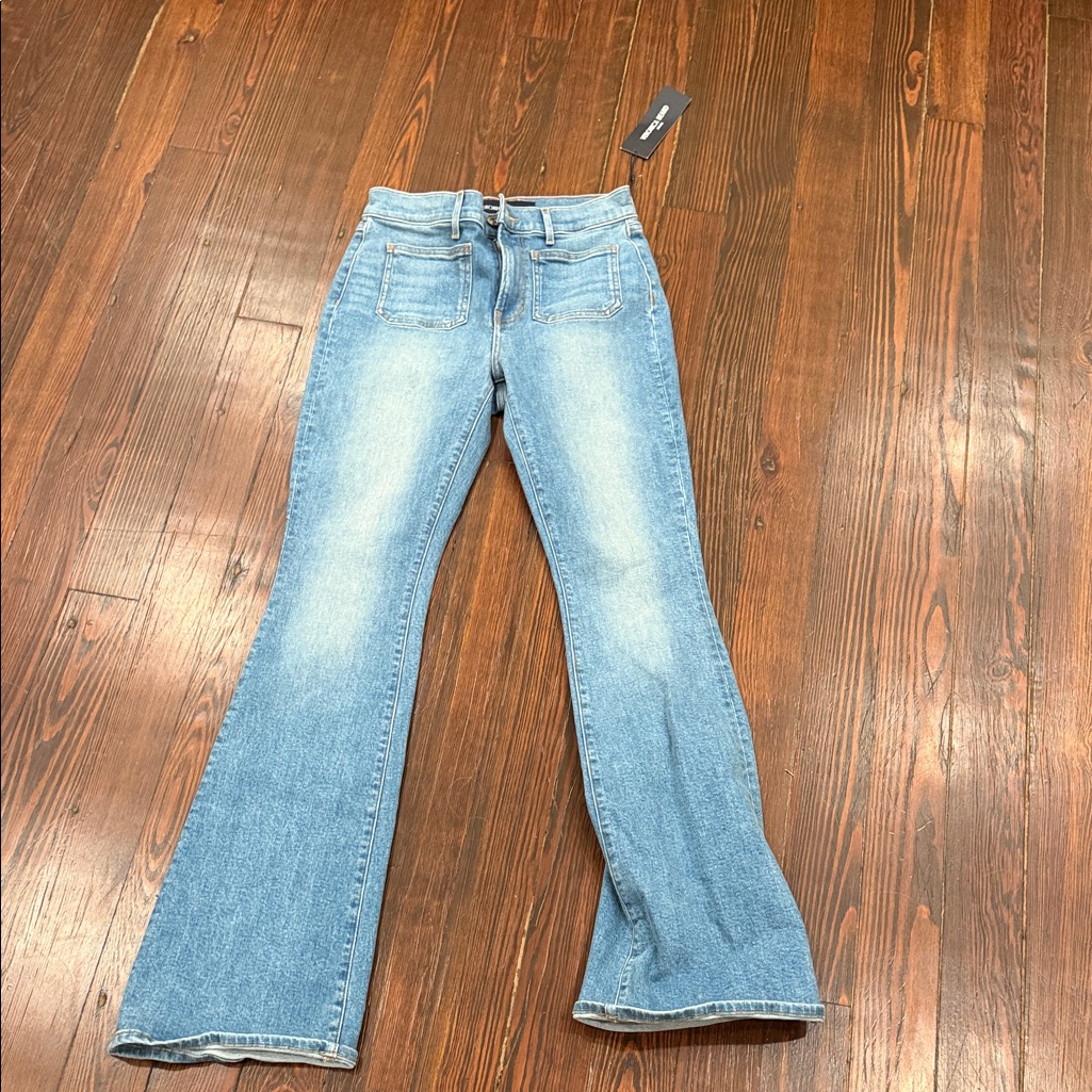 Veronica Beard - Beverlywomen's Light Blue Skinny Flare Jeans - Stretch Denim